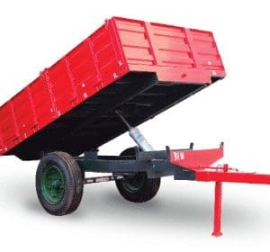 Hydraulic Tipping Trailer by Murshid Farm Industries - Durable and Versatile Load Handling